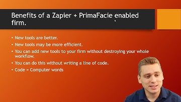 Intro to Zapier and PrimaFacie