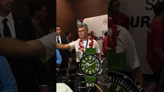 The Famous Turkish Shooter Yusuf Dikeç With 40 Nacar Watch