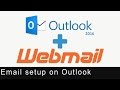 Business/Company Mail Setup over Outlook 2016