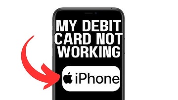 NEW! FIX DEBIT CARD NOT WORKING ON MY IPHONE (WORKING) 2025!