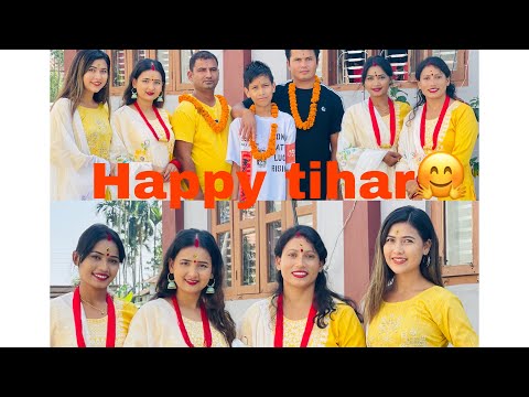 Tihar vlog,family/brother/sisters🤗 #Happy_Tihar