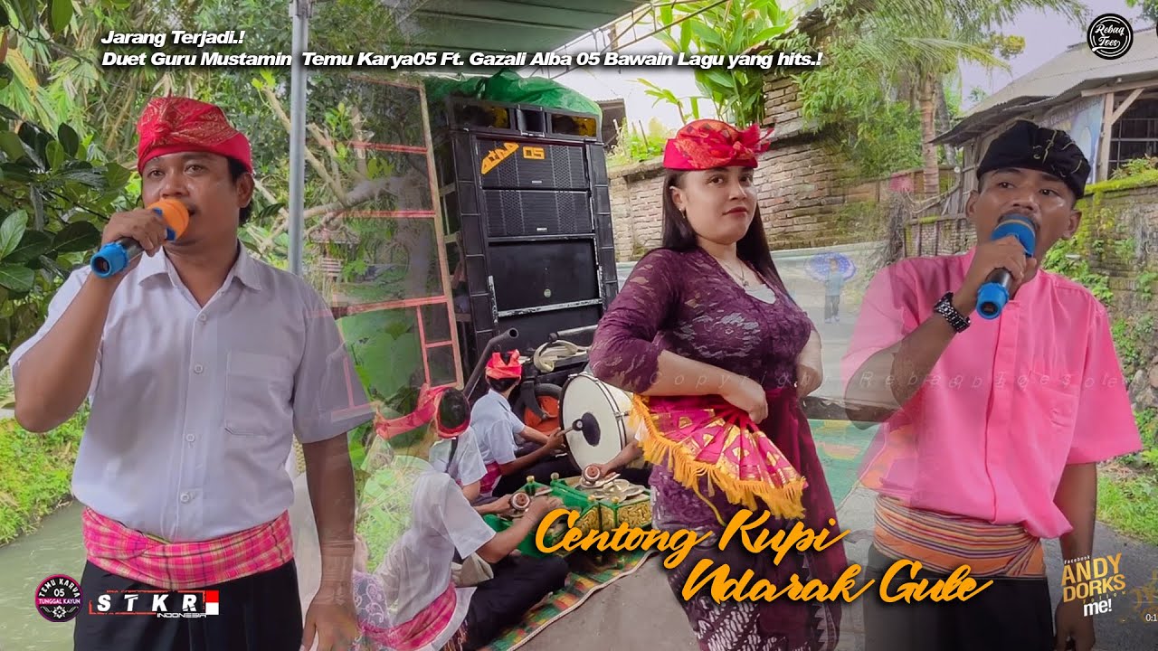 Jarang Terjadi.! Duet Guru Mustamin Temu Karya 05 Ft. Gazali Alba 05 Bawain Lagu yang hits.!