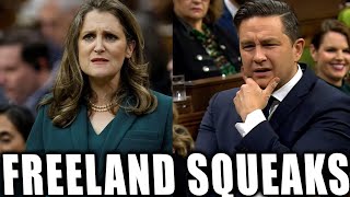 Conservative MP Makes Freeland LOSE IT During Heated Debate