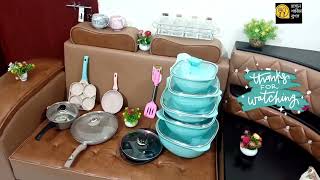 Crockeries price in Bangladesh || Imported Ceramic Coated Crockery /Cookware Set Prices