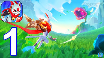 Kinja Run - Gameplay Walkthrough Part 1 Tutorial Stage 1-10 (iOS,Android)