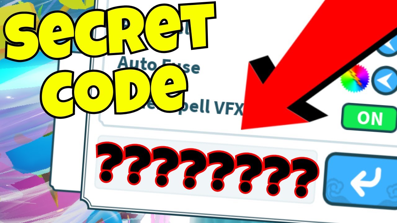 Secret Code [Weapon Fighting Simulator] - YouTube