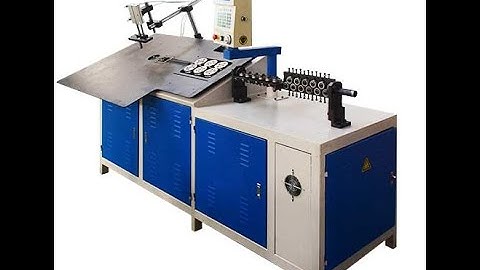 2D Automatic Multi-function Servo Wire Bending Machine