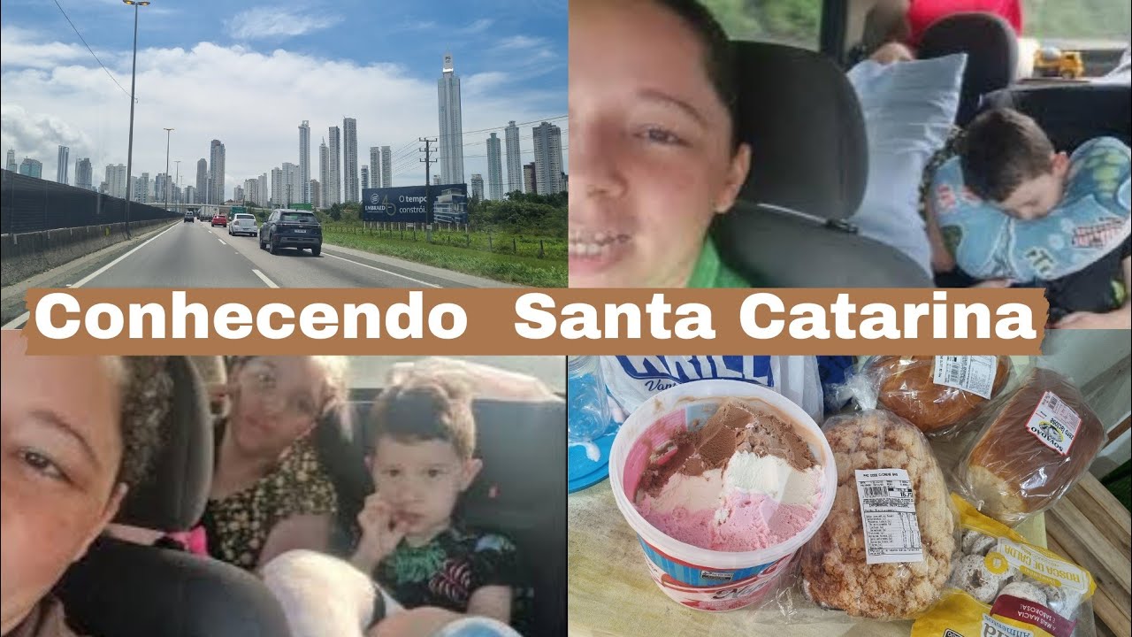 FOMOS PRA SANTA CATARINA, PELA PRIMEIRA VEZ EMBARQUE CONOSCO NESSA VIAGEM  