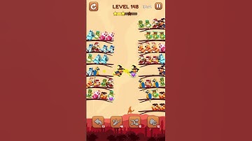 Bird Sort 2: Color Puzzle Level 148 #games #gaming #gameplay