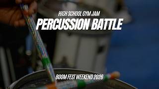 Gym Jam Percussion Battle | Boom Fest Weekend 2026 | Jackson State University