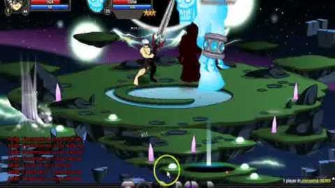 =AQW= How To use Chaos Slayer Berserker by soloing Bosses (RcLxxsADC)