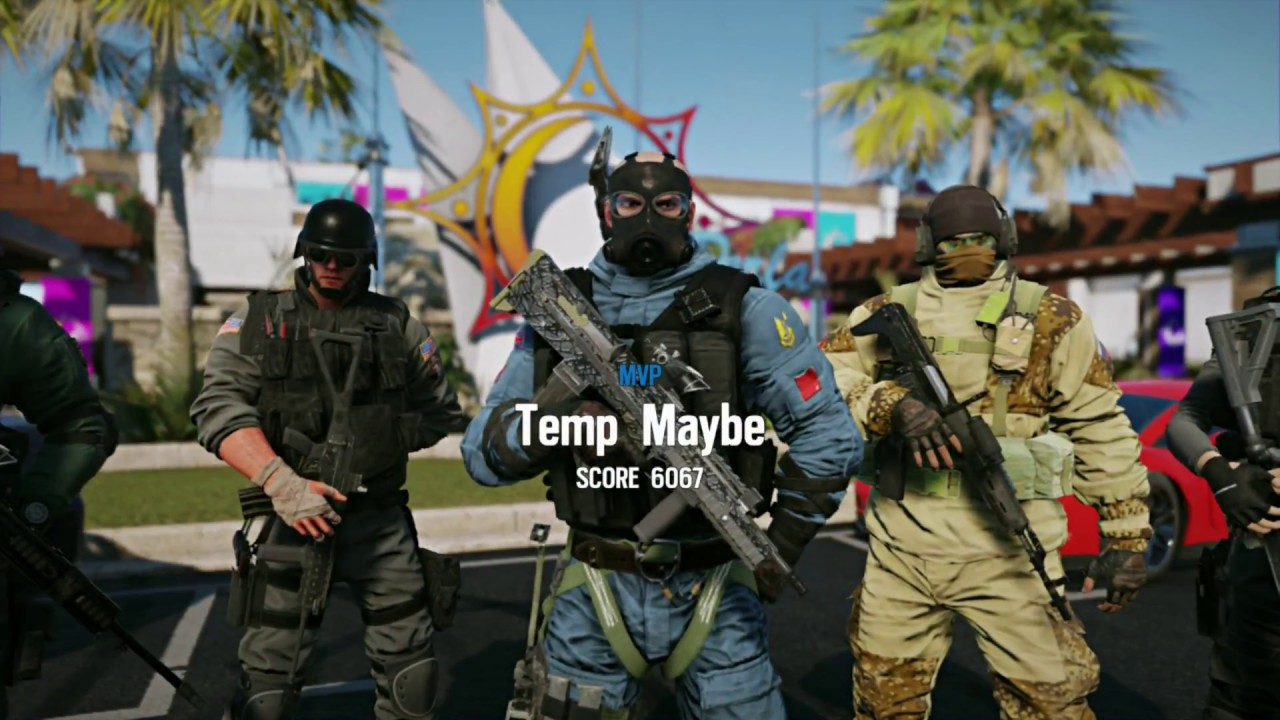 Rainbow Six Siege - The Squad Plays Rank - YouTube