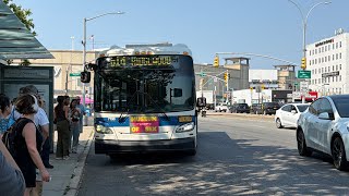 NYCT Bus || 2015-2018 XD40 #7190 & #7549 on Q14/Q29 at Woodhaven Bl/Hoffman Dr