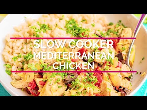 Slow Cooker Mediterranean Chicken