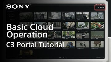C3 Portal tutorial video | Basic Cloud Operation | Cloud-based gateway service | Sony