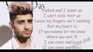 ZAYN   Fingers   Lyrics Songs