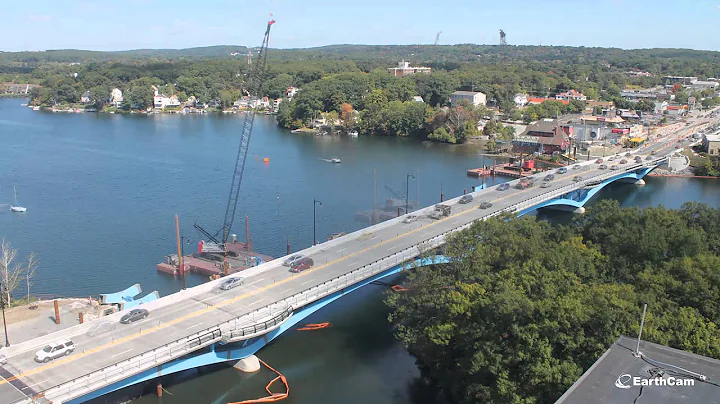 Kenneth F. Burns Memorial Bridge Construction Time-Lapse