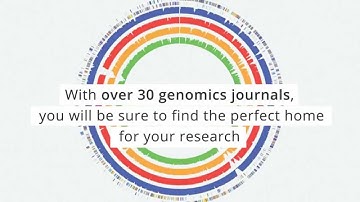 BioMed Central in :60 - Genomics