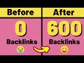 Get 600+ Free Backlinks in Minutes! (2022)