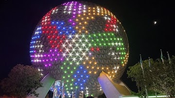 Spaceship Earth Epcot 40th Anniversary Beacons of Light Full Show