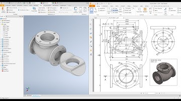Autodesk Inventor 2021 Tutorial E9 - Body Valve_M2