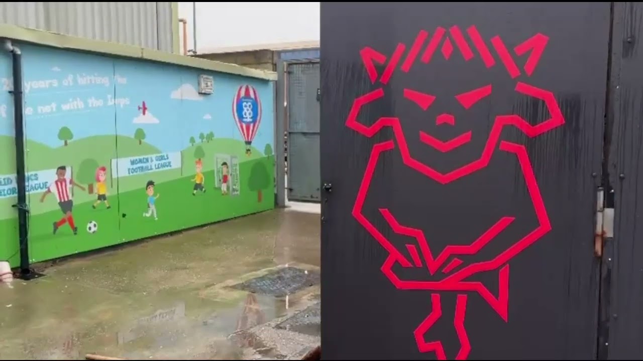 RIP THE 56 - Lincoln City Vs Bradford City - 617 SQUADRON TIFO