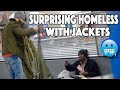 Surprising Homeless With Jackets | 30 Days of Saleh