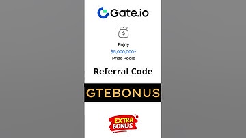 Gate.io Exchange New User Bonus: 5,000 USDT with Referral Code "GTEBONUS"