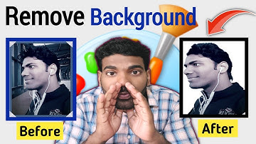 MS Paint Mein Photo Ka Background Kaise Remove Kare | How to Remove Image Background