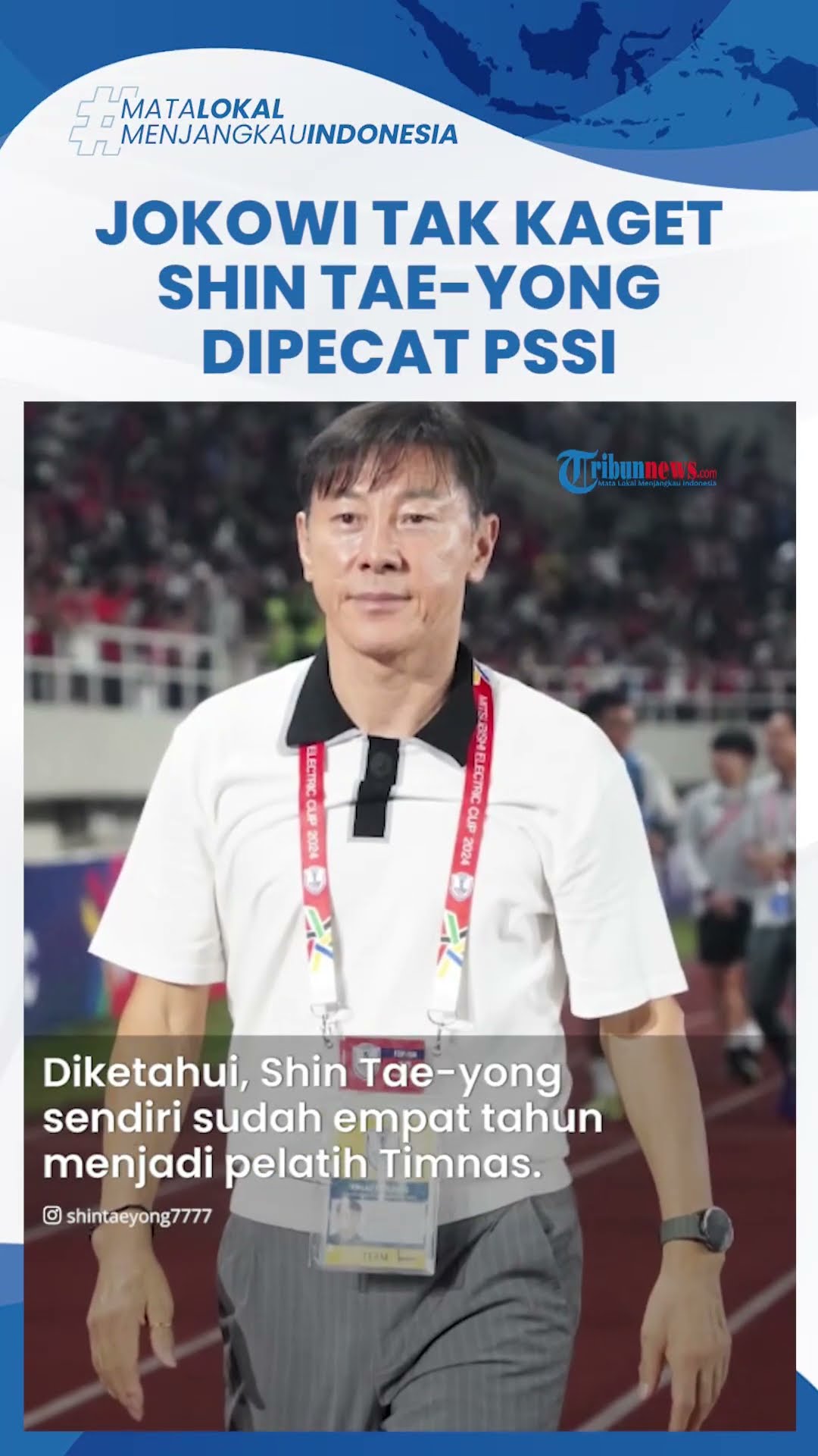 Jokowi Tak Kaget PSSI Pecat Shin Tae-yong, Akui Sudah Tahu Pengganti Pelatih Timnas Indonesia