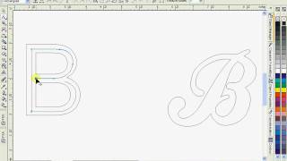 Famous 3 point curve single line font.avi Profile