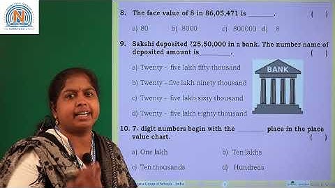 11TH AUG PAN INDIA CLASS IV MATHS ASSIGNMENT 1 KEY