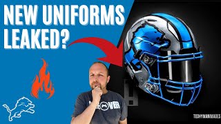 What The Detroit Lions New Uniforms Will Look Like - Modern and Throwback