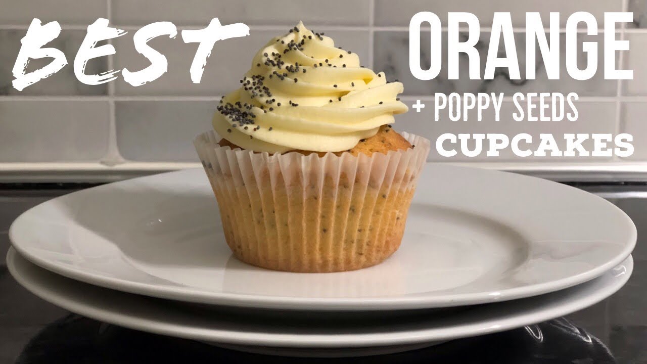 How to make Orange and Poppy Seeds Cupcakes recipe! Yummy YouTube