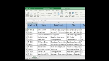 Freeze Excel Headers to Keep it visible when you scroll through spreadsheets  #excel