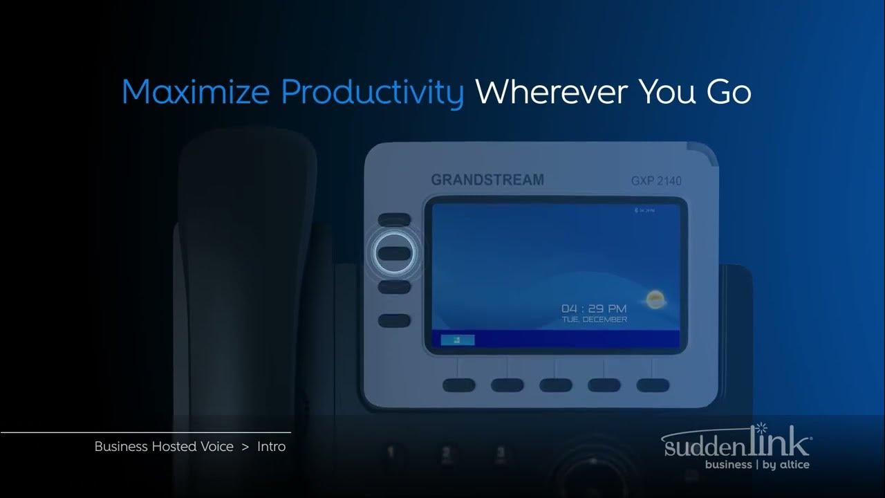 Suddenlink Business Hosted Voice Tutorial Introduction YouTube