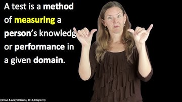 Introduction to Assessment