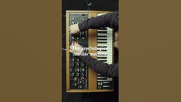 A Clockwork MOOG | #synth #synthesizer #horror #sounddesign #moog #minimoog #gear  #electronicmusic