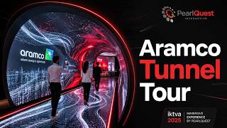 Walkthrough of Aramco’s Immersive Tunnel at iktva 2025 by PearlQuest