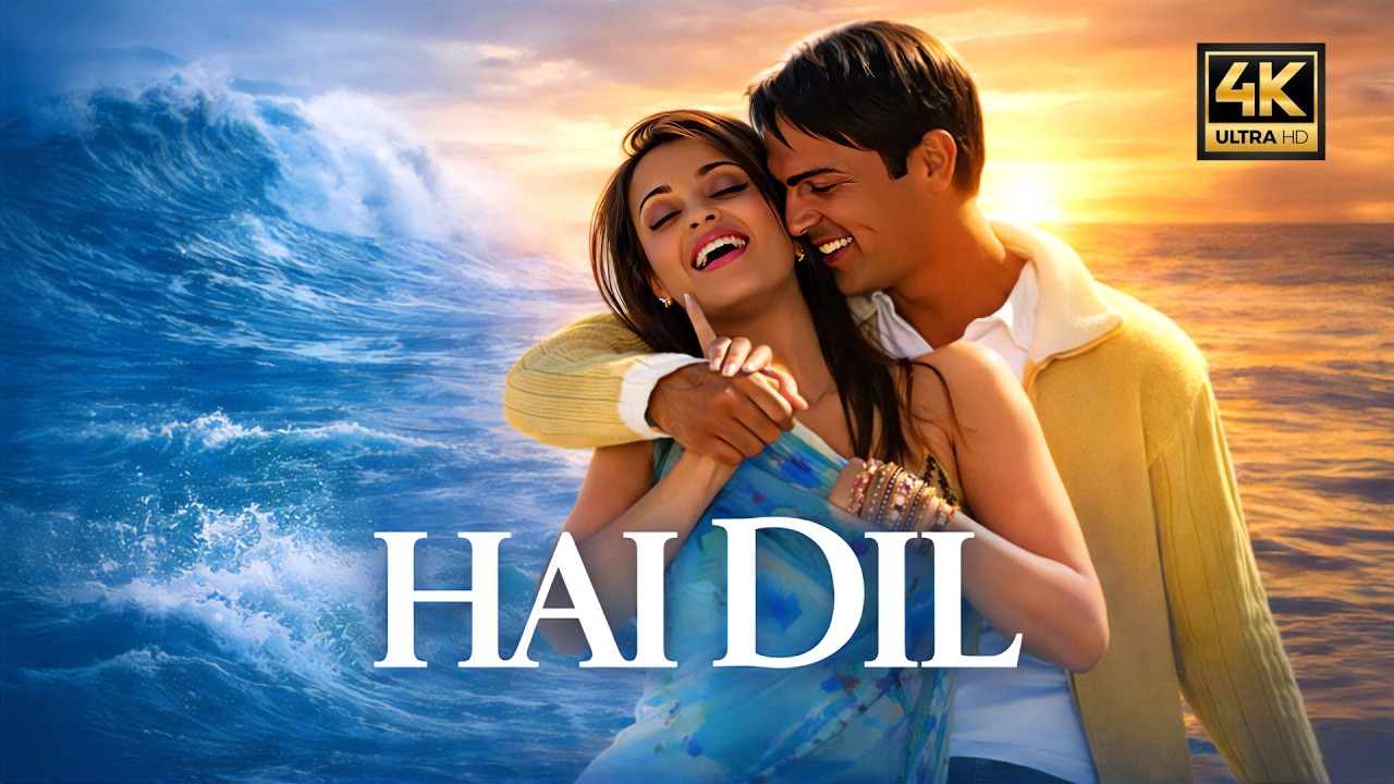 Hai Dil 4K UHD 💛✨ | Alka, Kumar | Kumar Sanu | Nadeem - Shravan | Aishwariya Rai | Dil Ka Rishta