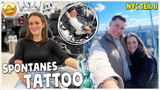 SPONTANES TATTOO!😍 + Mone & Kobe alleine in New York!😳 NYC Teil 2 | kobexmone