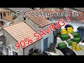 One man DIY re-roof - Can it be done? is it worth it? what did it cost?