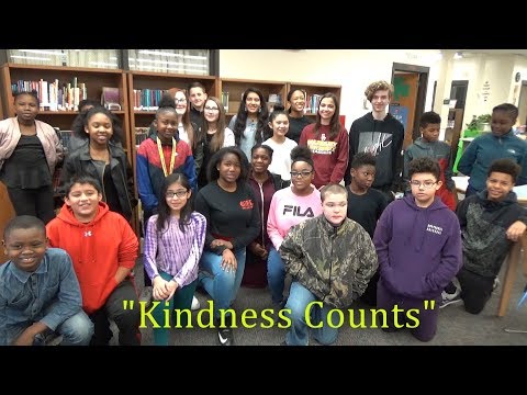 Kindness Counts at Wicomico Middle School