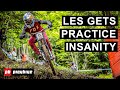 Loose & Wild Riding At Les Gets World Cup 2021 Practice - Up To Speed with Ben Cathro