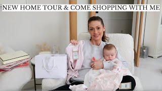 NEW HOME TOUR | COME SHOPPING WITH ME, H\&M M\&S THE WHITE COMPANY HAUL