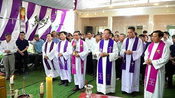 LỄ TANG ÔNG CỐ GIOAN BAOTIXITA ĐỖ HỒNG KÍNH - GIÁO XỨ CÁT XUYÊN - GP BÙI CHU P1