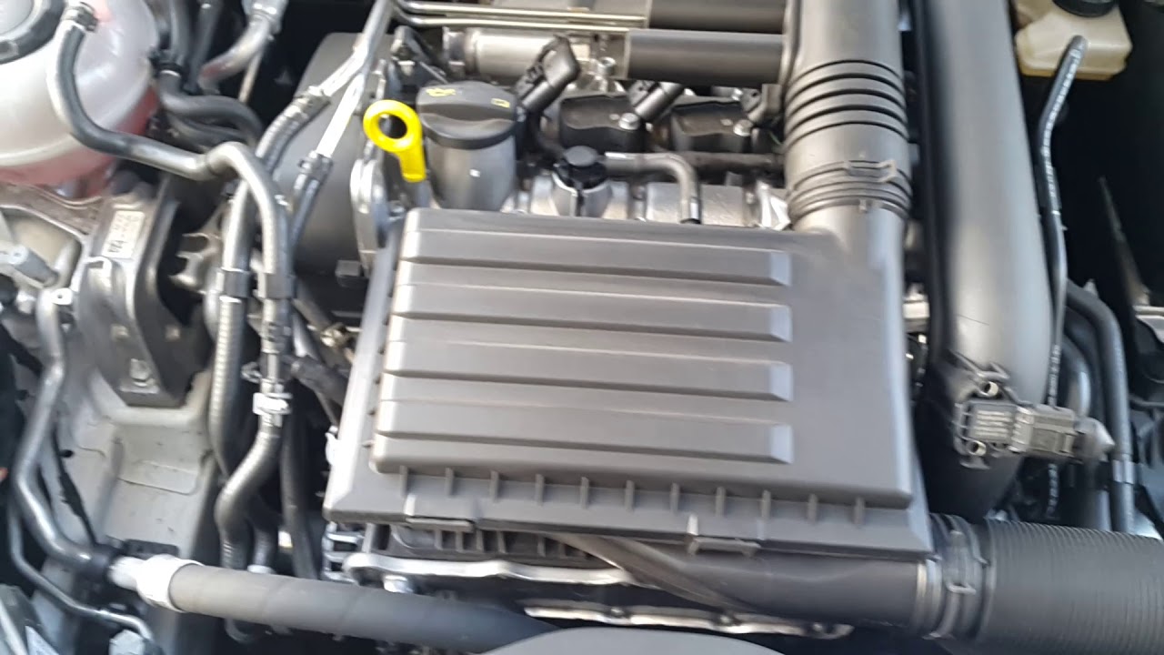 VW GOLF 7.5 ENGINE SOUND 1.4 Tsi YouTube