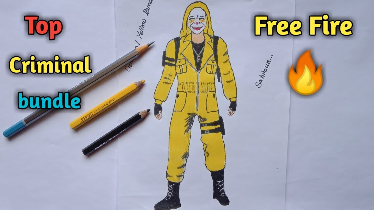 Criminal Bundle Free Fire Bundle Drawing Jaka Attacker