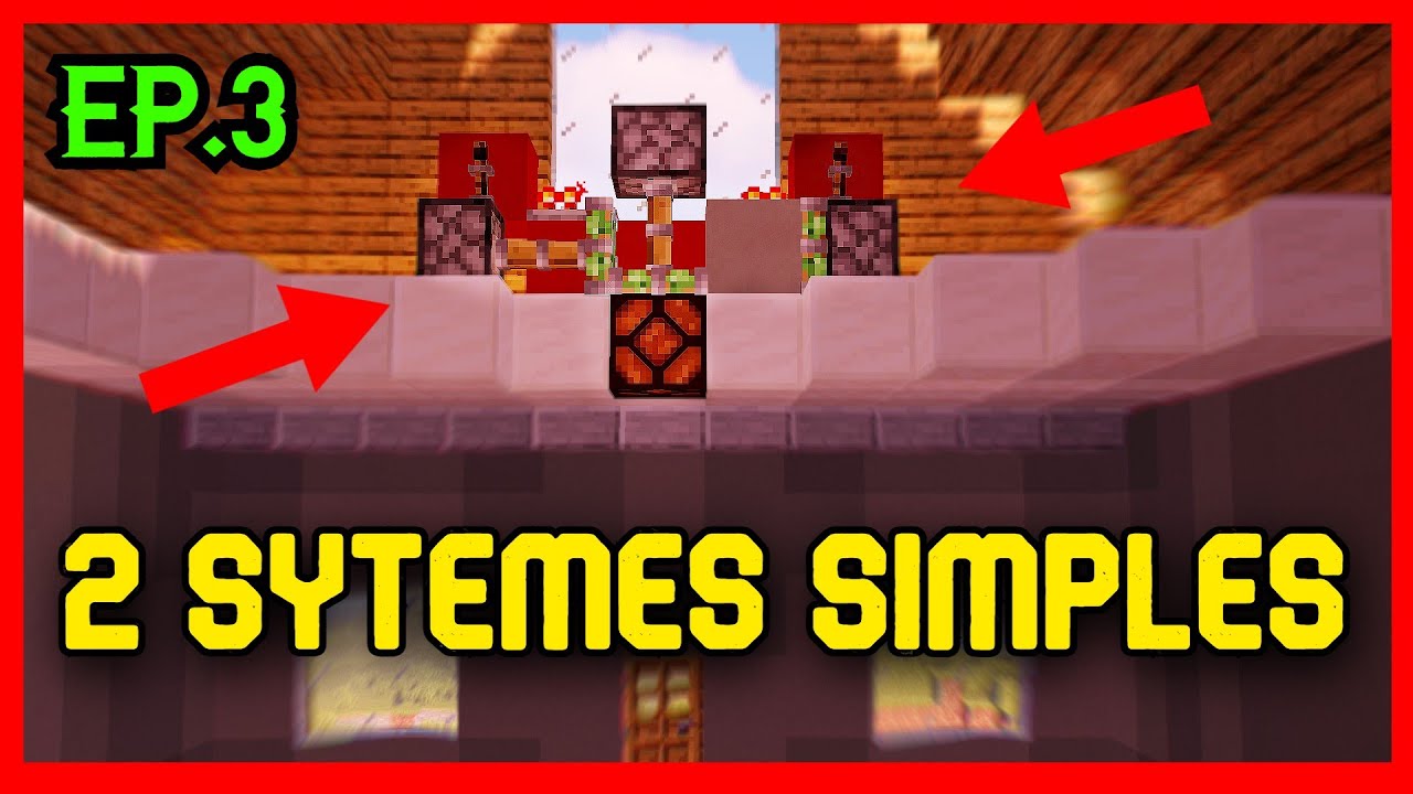 Tuto Système d'ÉCLAIRAGE Automatique Minecraft - YouTube