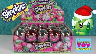 Exclusive Metallic Shopkins Christmas Baubles Ornaments Full Box Pstoyreviews
